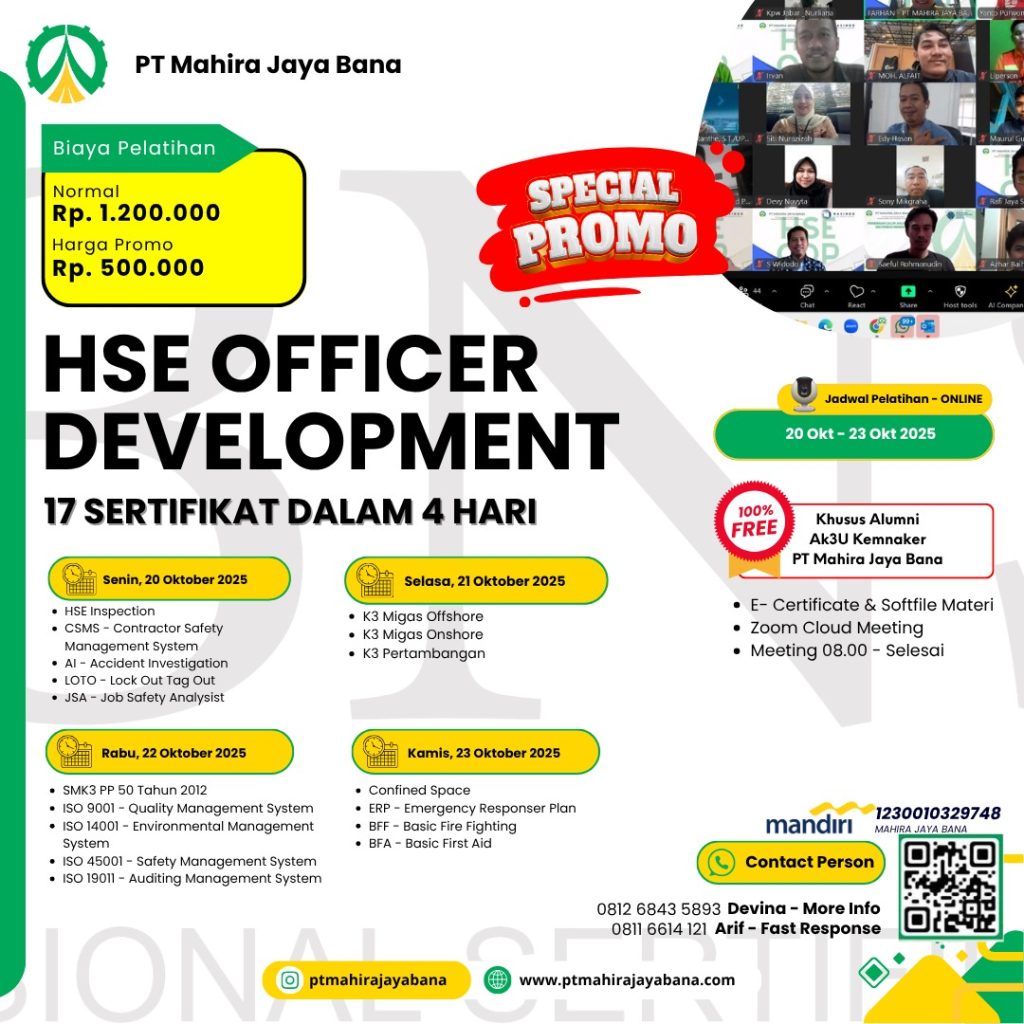 HSE Officer Development - Mahira Jaya Bana