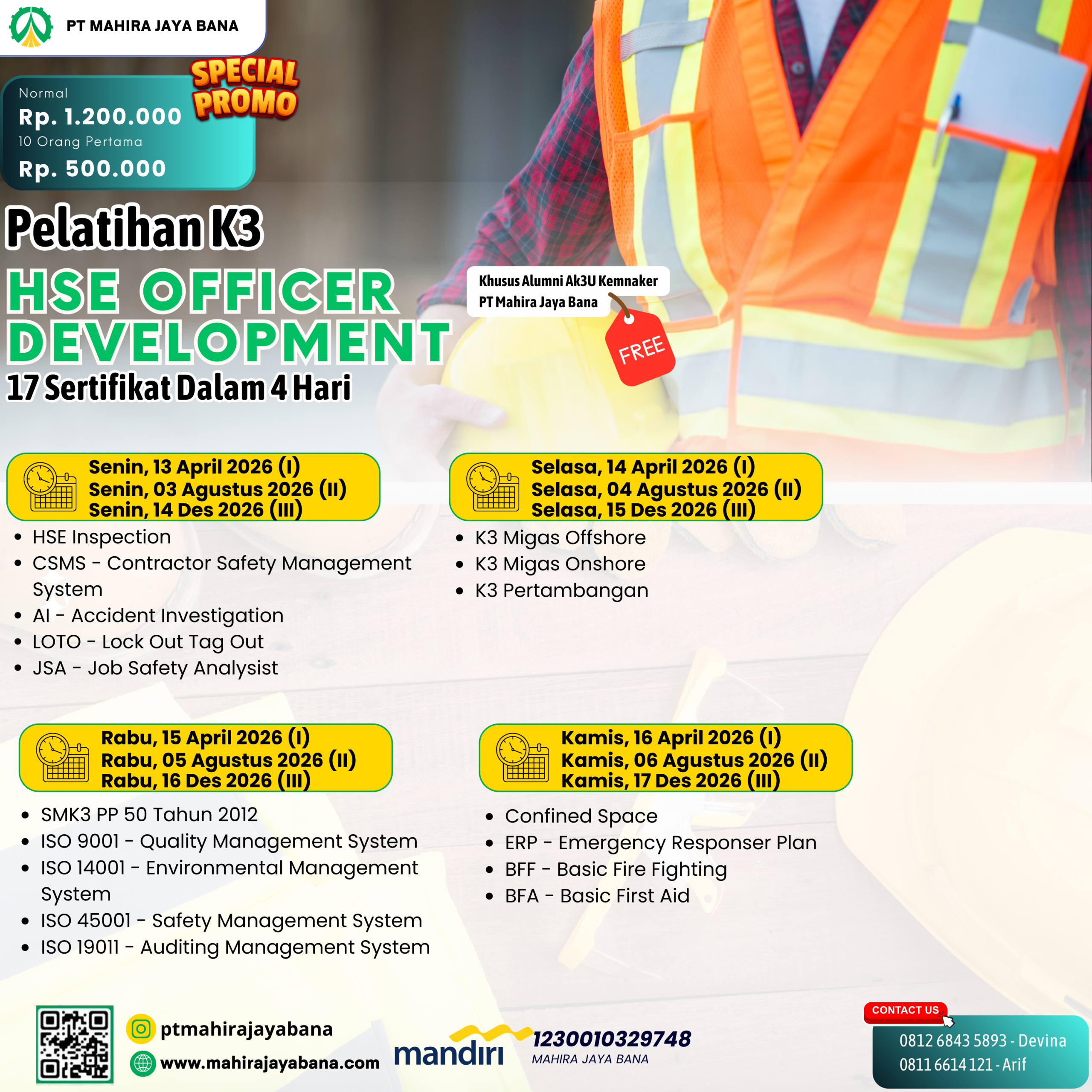 Read more about the article HSE Officer Development Program