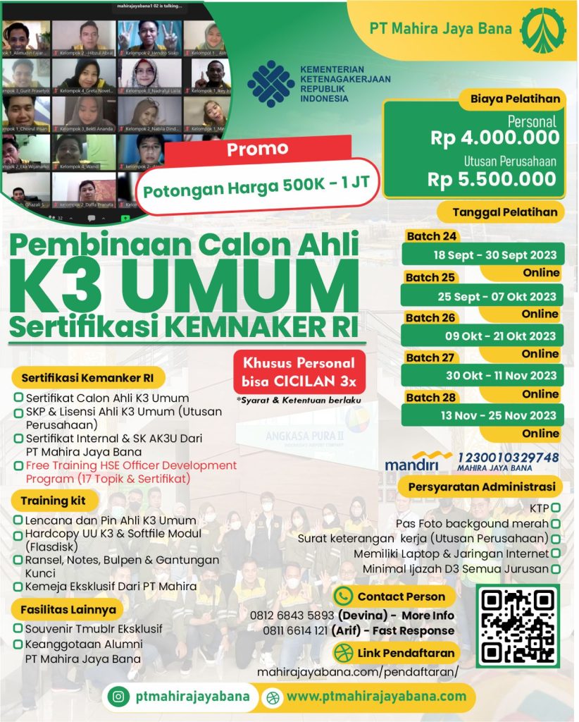 Tips K3 : Konstruksi Pencegahan Kecelakaan Kerja - Mahira Jaya Bana